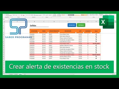 Alertas de stock: notificaciones para productos bajos en stock